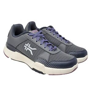 Kuru Quantum 2 Women's‎ Gray Purple Walking Shoes Size 8 Medium Comfort